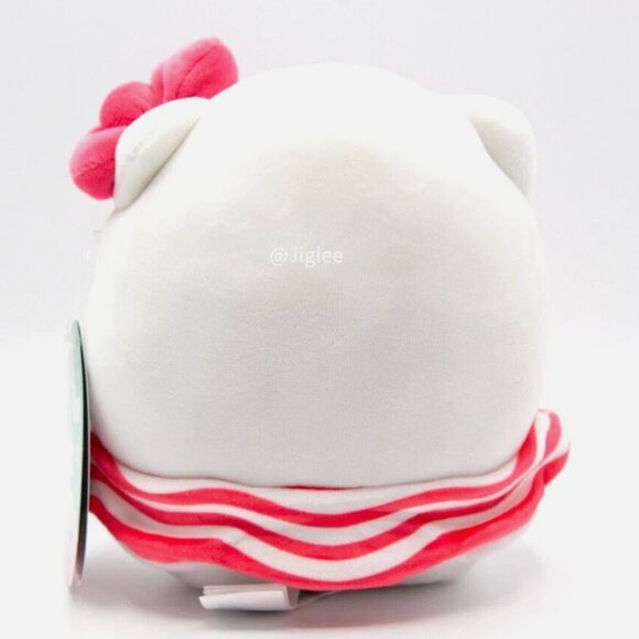 7” Hello Kitty in Beach Swimsuit Summer Sanrio Squishmallows KellyToy BNWT - Picture 4 of 4